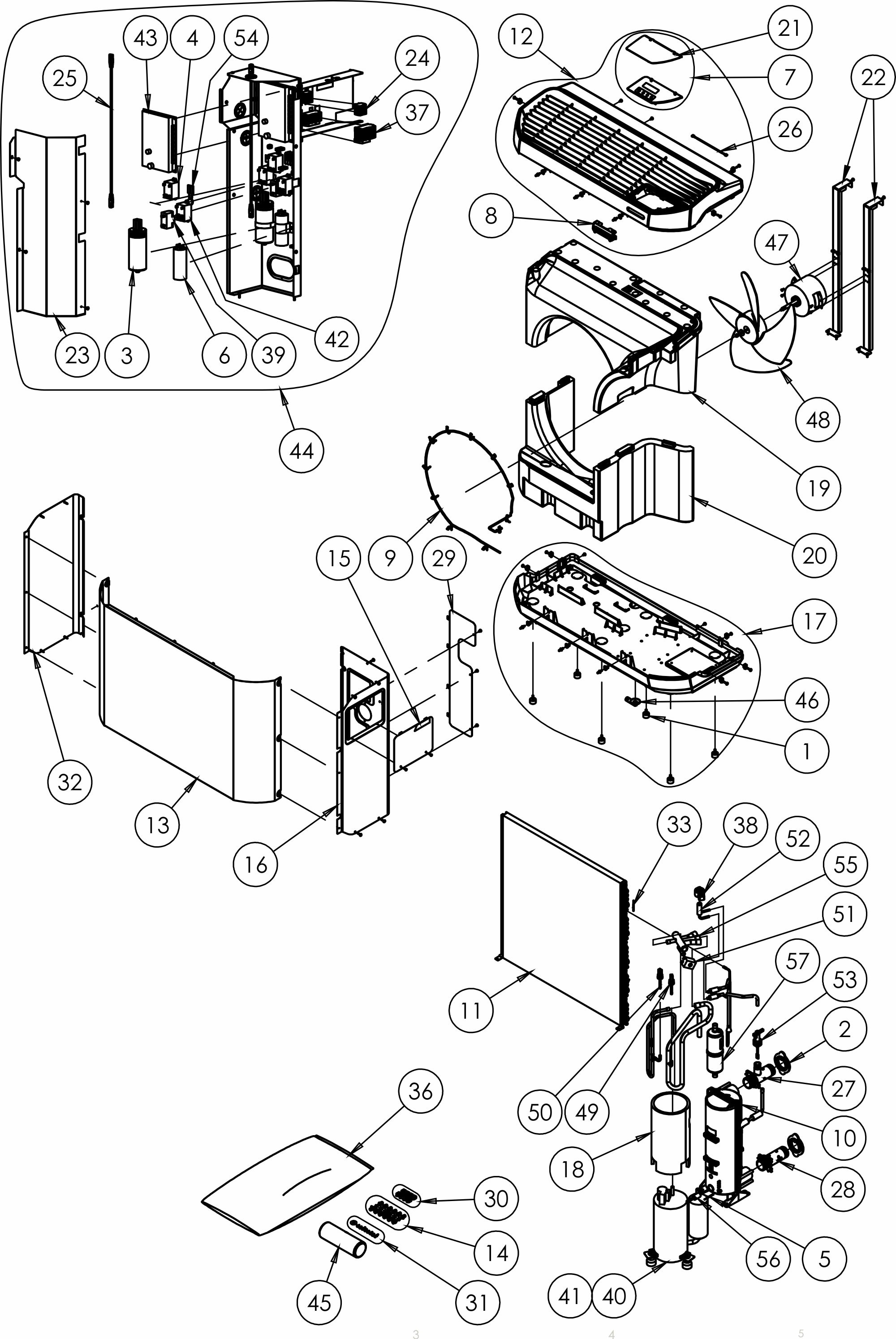 Pièces détachées pour Pompe à chaleur Z400 IQ R32