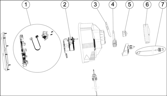 Pièces détachées pour Pompe doseuse CONTROL BASIC NEXT