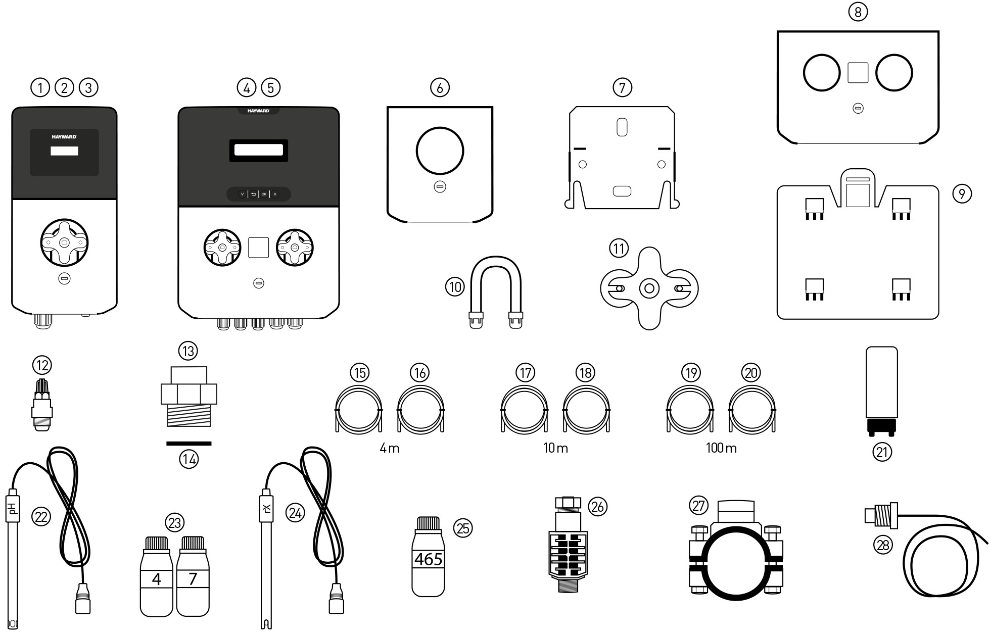 Pièces détachées pour Pompe doseuse EASY CHEM