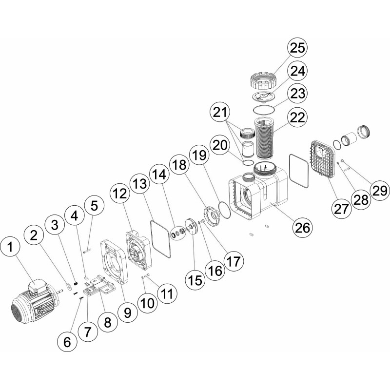 Pièces détachées pour Pompe PERFORM MAX