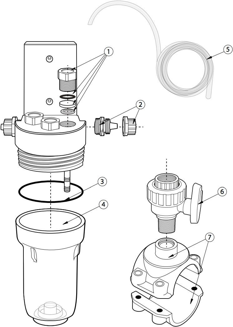 Pièces détachées pour Porte-Sondes PROBE HOLDER