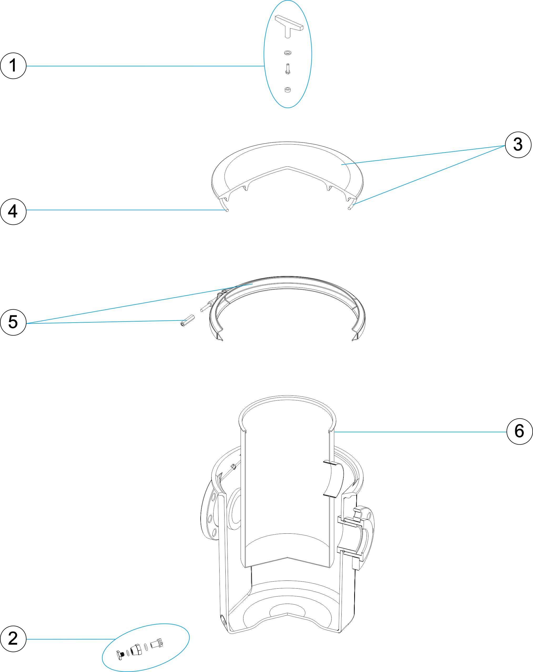 Pièces détachées pour Préfiltre polyester 60L
