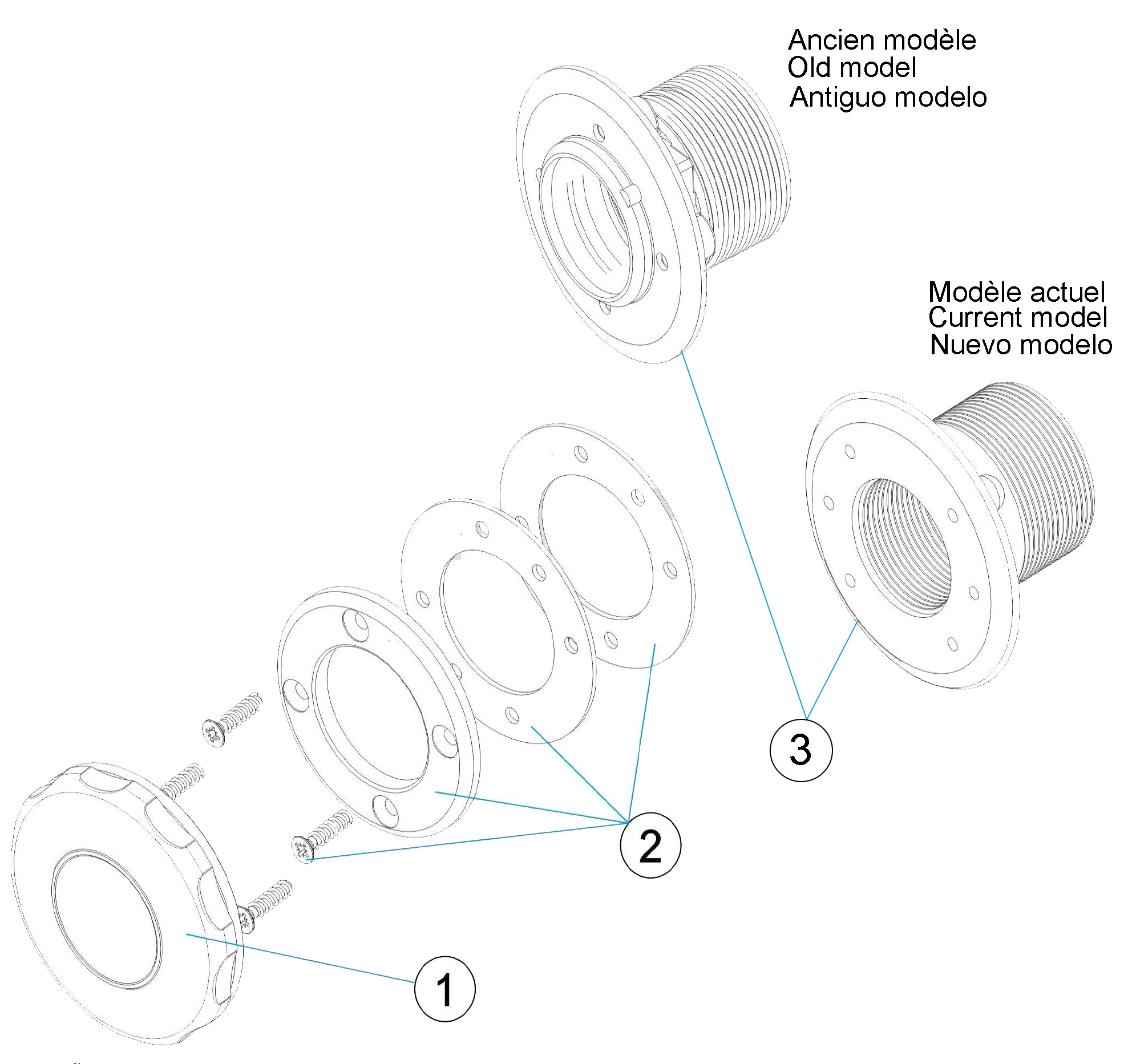 Pièces détachées pour Prise balai EASY-LINE