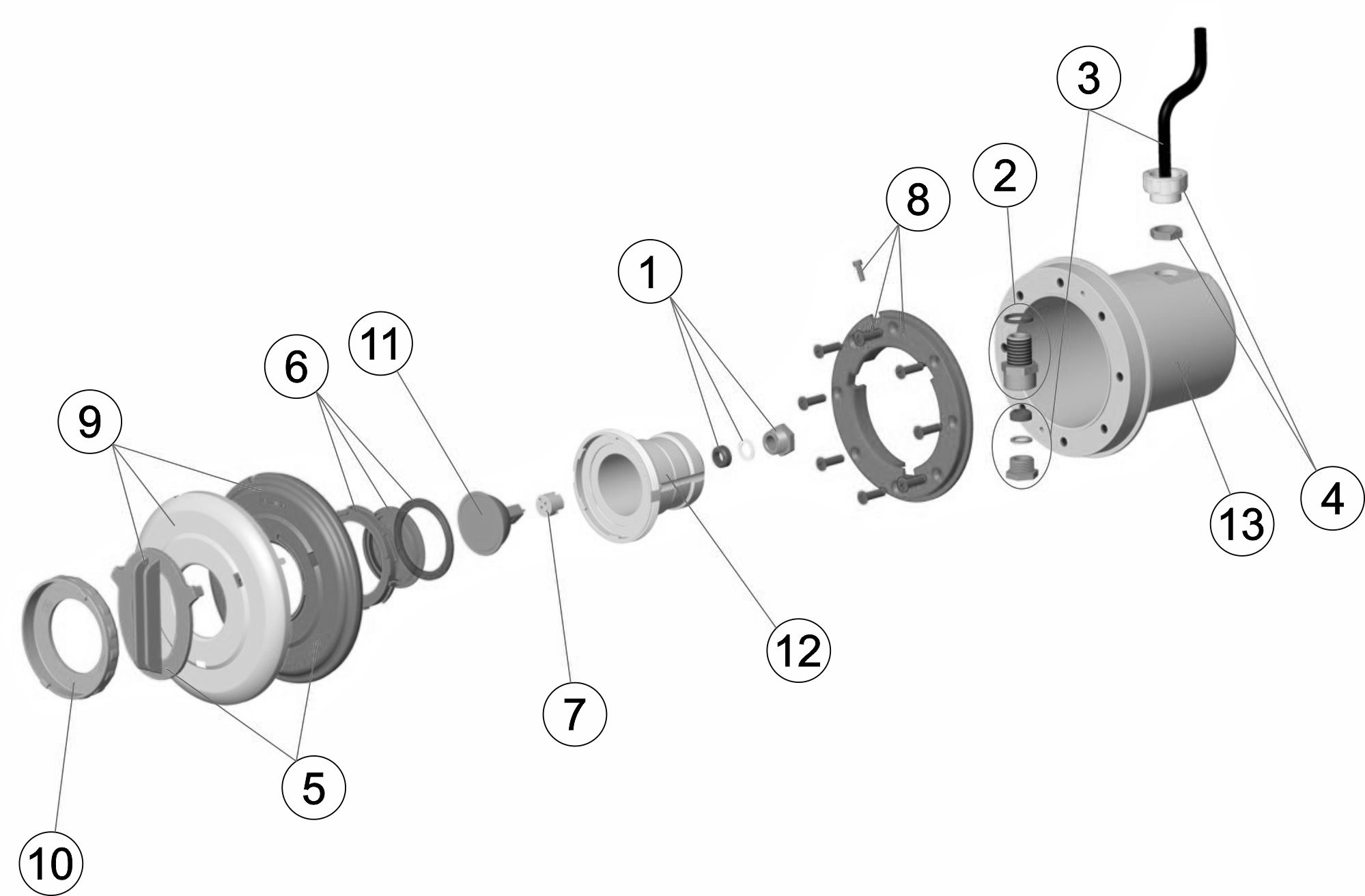 Pièces détachées pour Projecteur MINI BETON