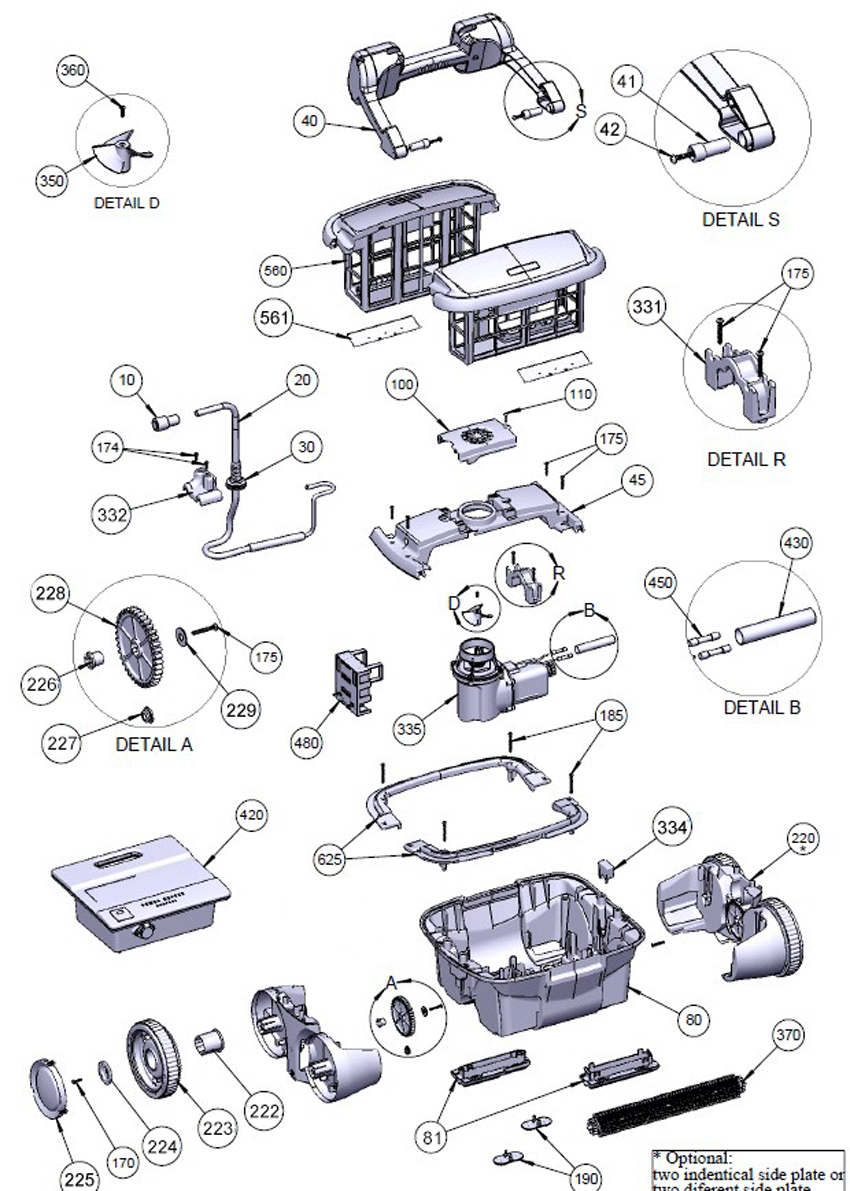 Pièces détachées pour Robot R5