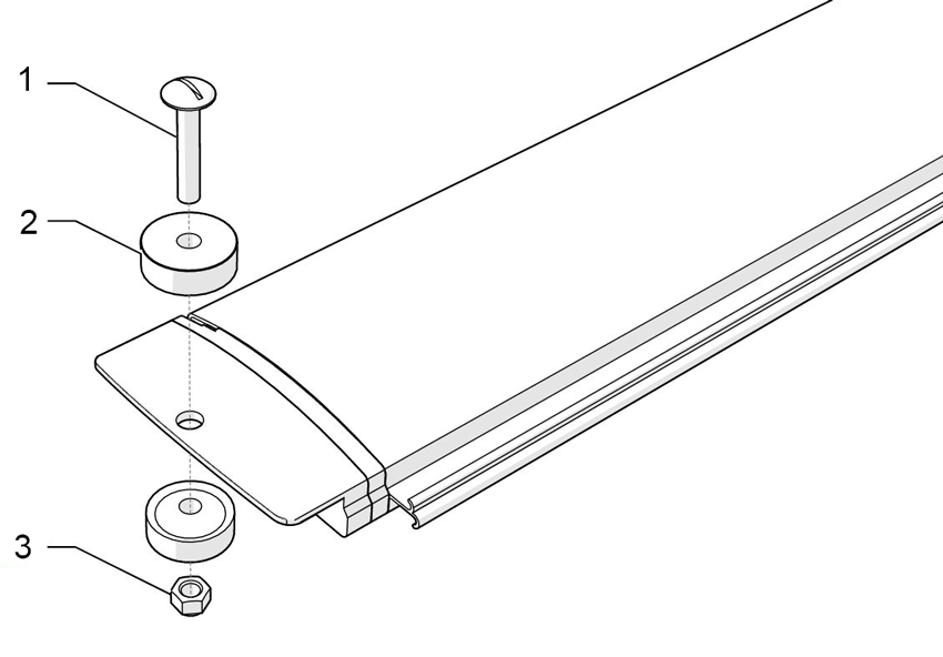 Pièces détachées pour Roulettes de guidage