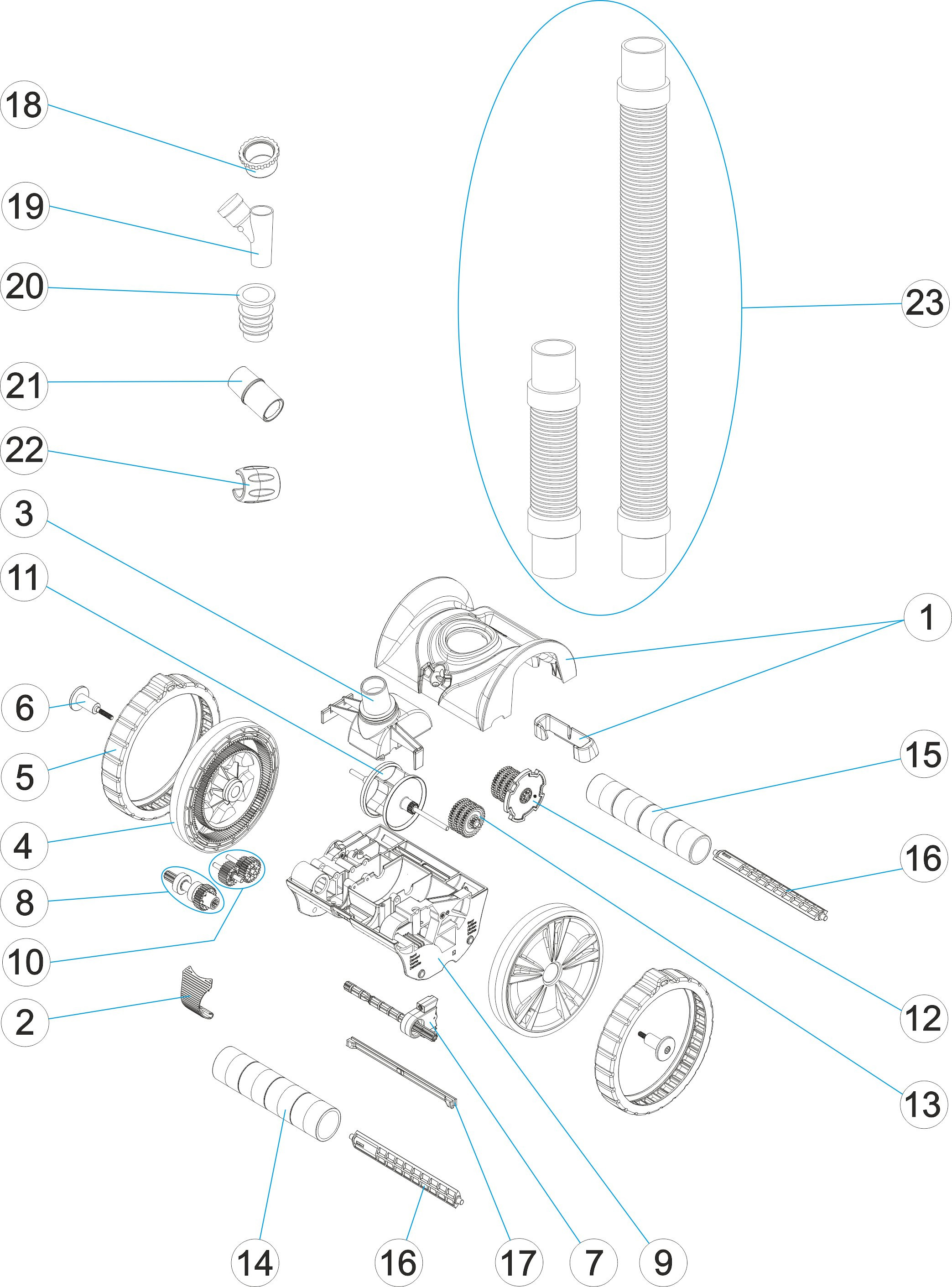 Pièces détachées pour Robot S5