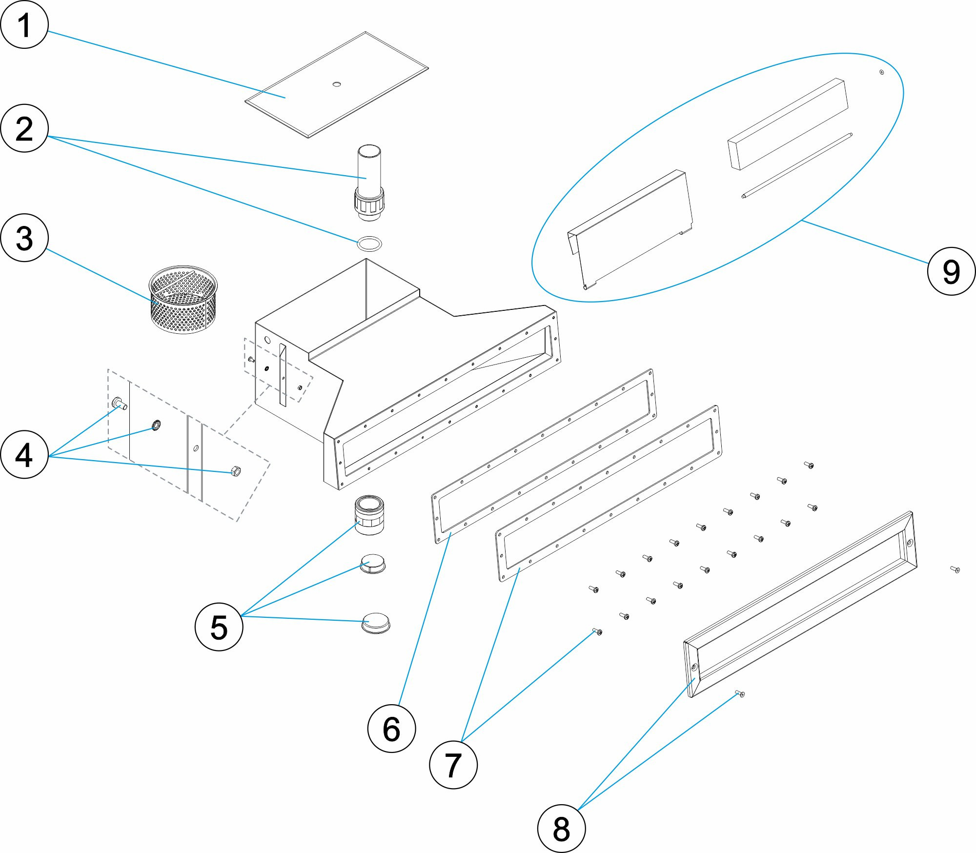 Pièces détachées pour Skimmer A-650, A-500