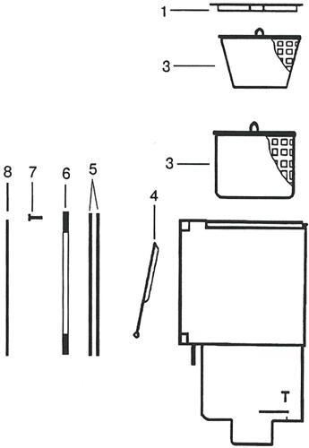 Pièces détachées pour Skimmer SP1090 à SP1097