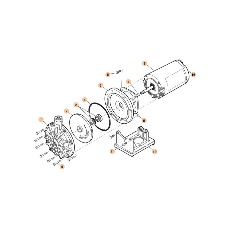 Pièces détachées pour Surpresseur Polaris BOOSTER (ancien modèle)