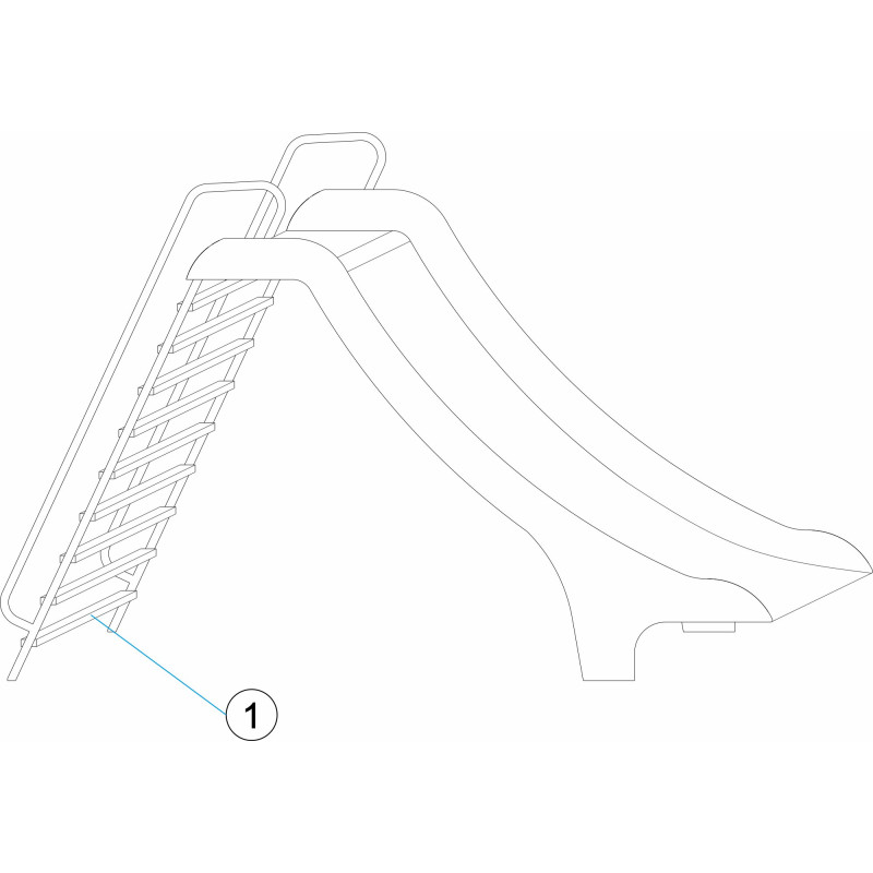 Pièces détachées pour Toboggan 2m