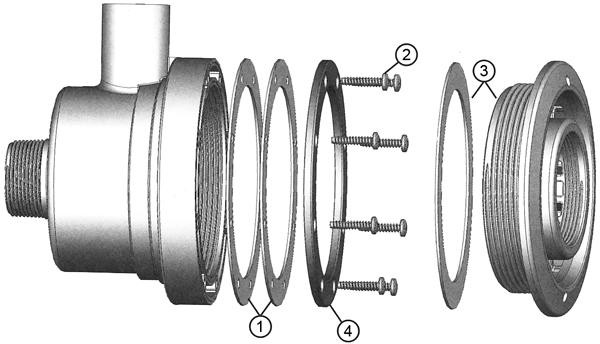 Pièces détachées pour Turbo Jet - hydromassage