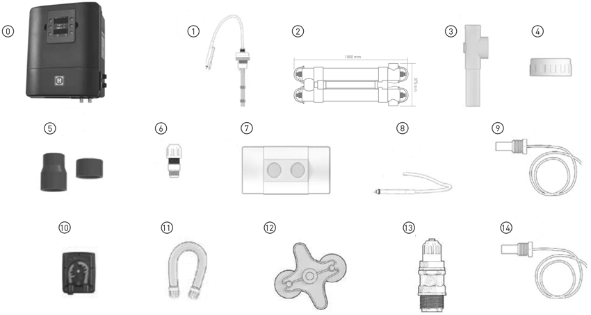 Pièces détachées pour Electrolyseur AQUARITE UV Low Salt