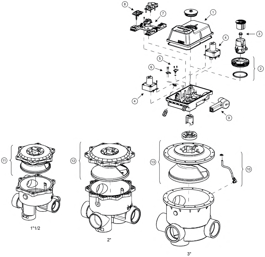 Pièces détachées pour Vanne automatique AQUASTAR Comfort