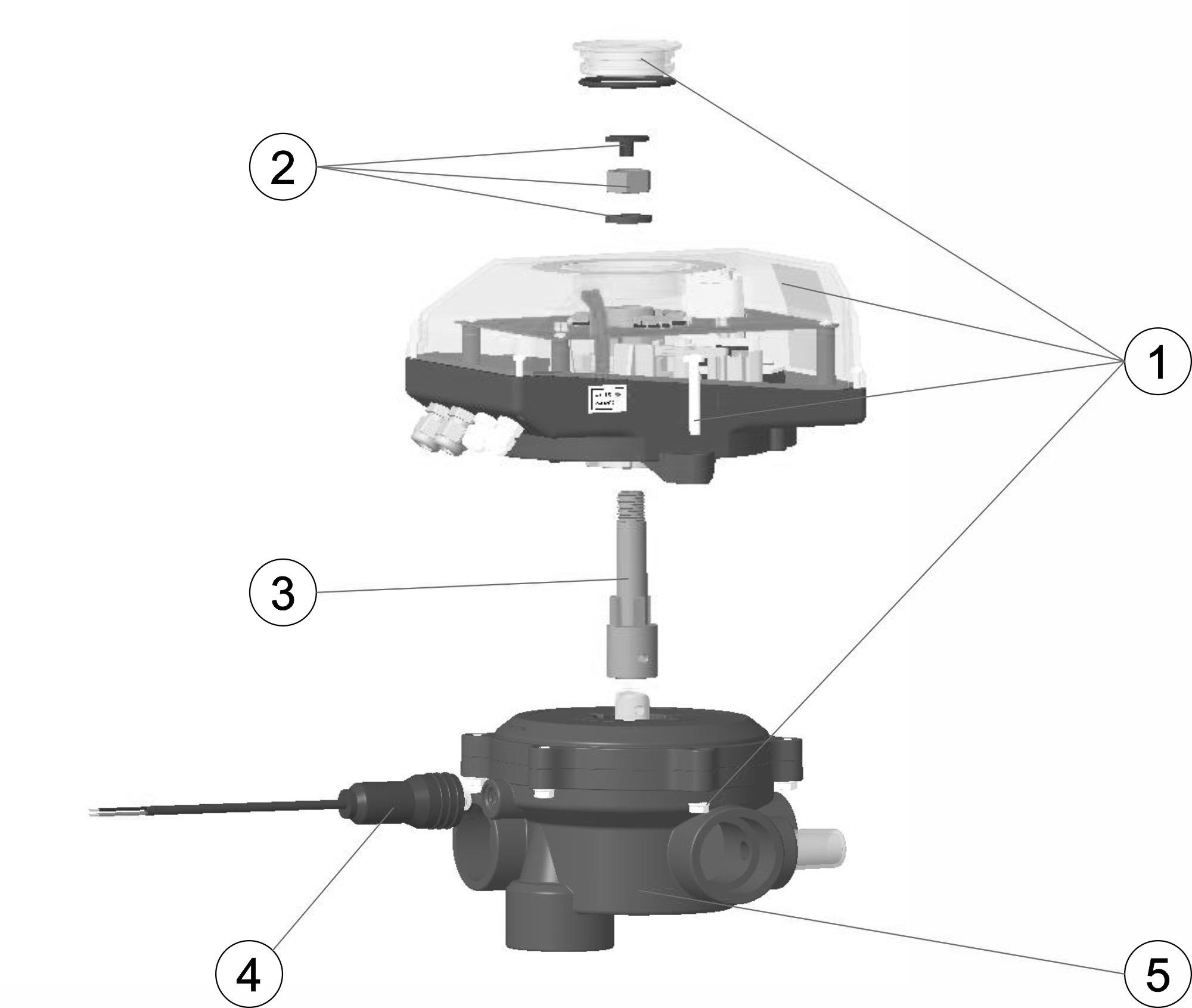Pièces détachées pour Vanne automatique SIDE VRAC FLAT