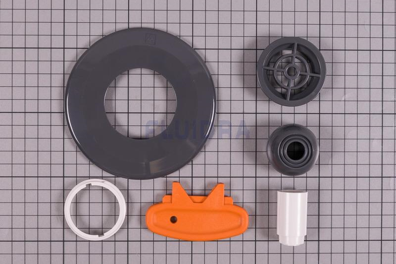 Ensemble rotule Multiflow complet - ANTHRACITE (4402040120 ASTRALPOOL)