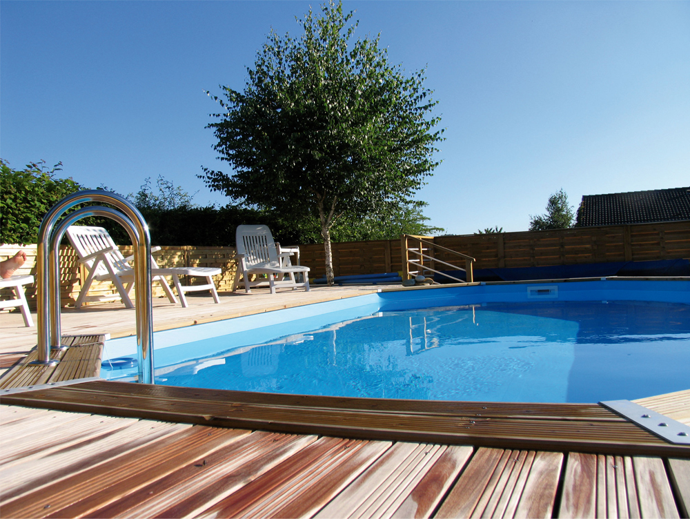 Piscine hors sol Caraïbes 820 x 470