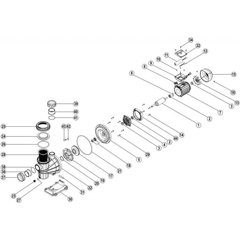 Moteur De Pompe 3M 89-2302P - Pièce Détachée D'origine OEM - Neuf - Fabriqué Au Mexique