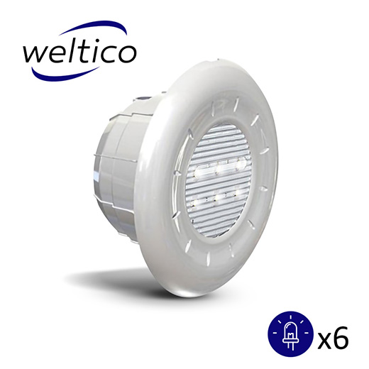 Projecteur LED Weltico Diamond et Rainbow Power avec niche