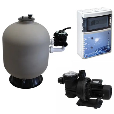Piscine coque polyester kit de filtration Piscine coque polyester kit de filtration