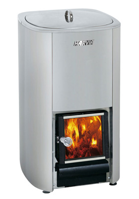 Poêle à bois harvia avec chauffe eau 50L Poêle à bois harvia avec chauffe eau 50L