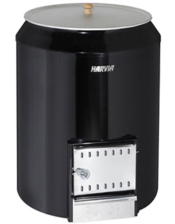 Poêle à bois avec chauffe eau 80L Poêle à bois avec chauffe eau 80L