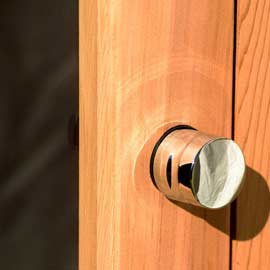 Poignée porte verre trempé sauna Barrel Poignée porte verre trempé sauna Barrel
