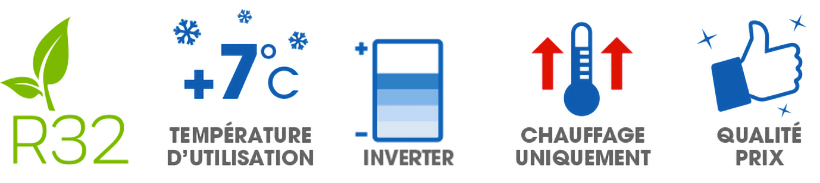 Pompe à chaleur Aqua Sphere Inverter VSP avantages Pompe à chaleur Aqua Sphere Inverter VSP avantages