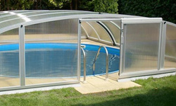 Porte abri piscine constellation Porte abri piscine constellation