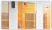 Porte sauna soleil blanc Porte sauna soleil blanc