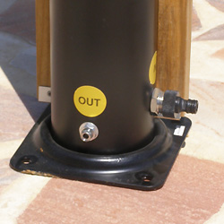 Raccordement et purge de la douche solaire closol<br />
Raccordement et purge de la douche solaire closol<br />