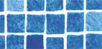 PVC armé Alkorplan 3000 verni imprimé coloris persia bleu