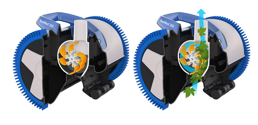 Fonction V flex robot Hayward Aquanaut 250 Fonction V flex robot Hayward Aquanaut 250