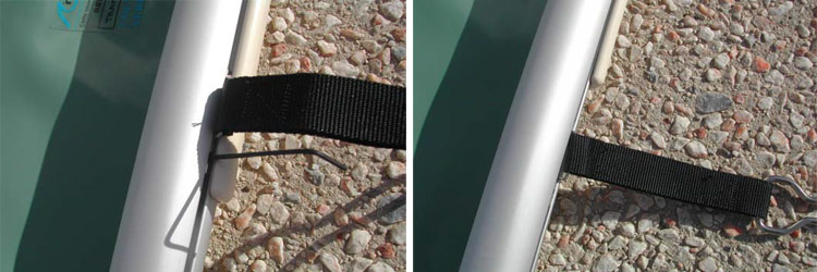 Sangles tension eos barres aluminium Sangles tension eos barres aluminium