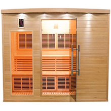 Sauna infrarouge 5 places Apollon vue 1 Sauna infrarouge 5 places Apollon vue 1