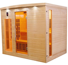 Sauna infrarouge 5 places Apollon vue 3 Sauna infrarouge 5 places Apollon vue 3