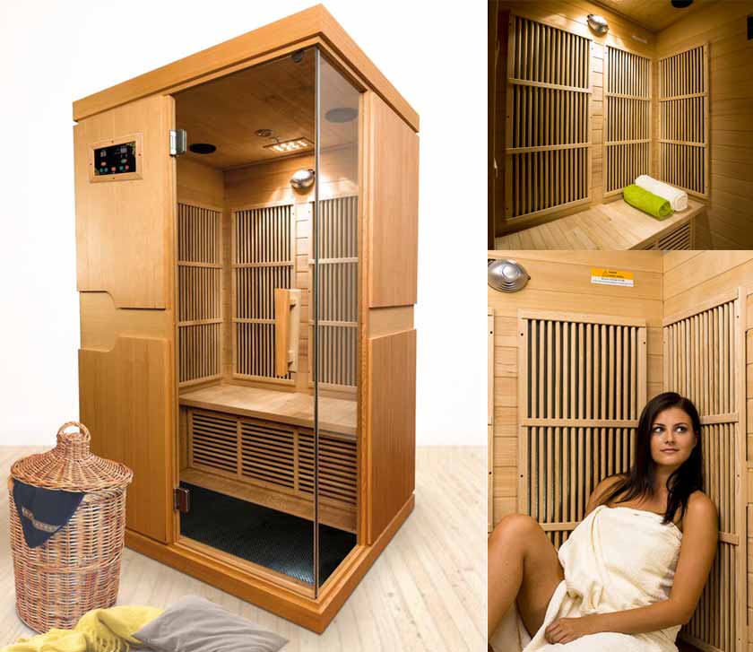 Sauna infrarouge 2 places INDIANA Sauna infrarouge 2 places INDIANA