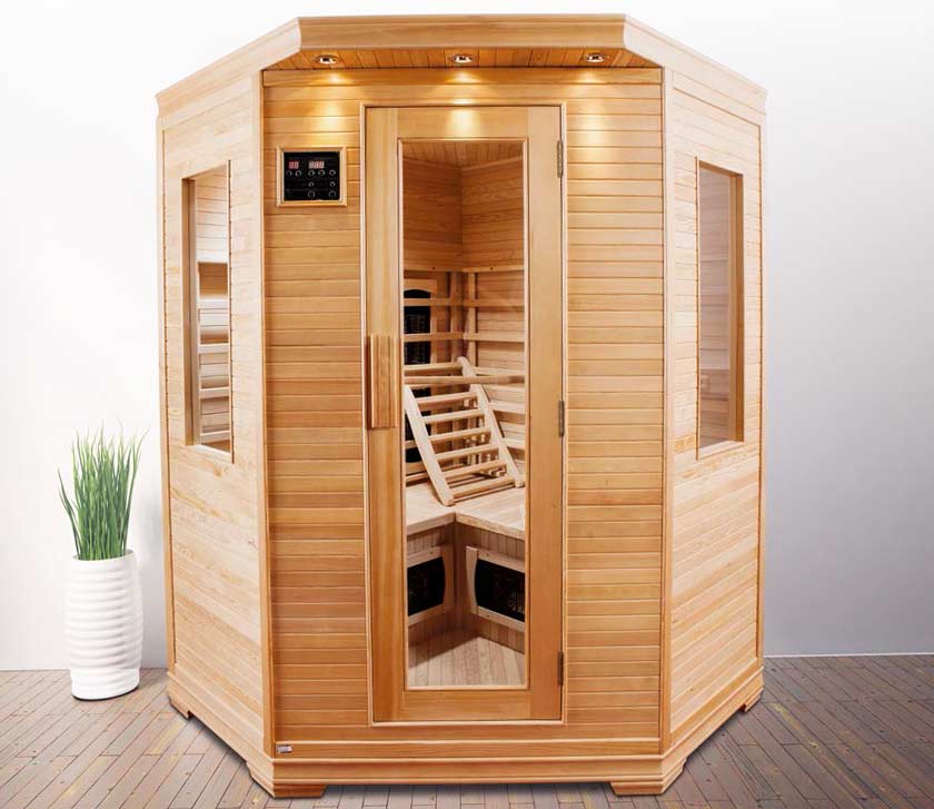 Sauna infrarouge 3 4 places OKLAHOMA Sauna infrarouge 3 4 places OKLAHOMA