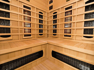 Sauna infrarouge Salomé intérieur Sauna infrarouge Salomé intérieur