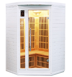 Sauna soleil blanc 2 3 places Sauna soleil blanc 2 3 places