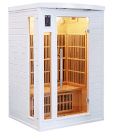 Sauna soleil blanc 2 places Sauna soleil blanc 2 places