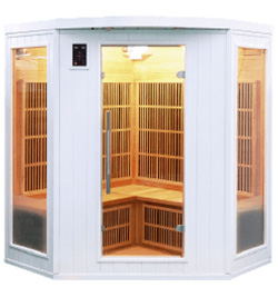 Sauna soleil blanc 3 4 places Sauna soleil blanc 3 4 places