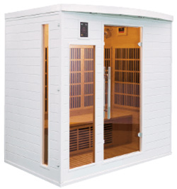 Sauna soleil blanc 4 places Sauna soleil blanc 4 places