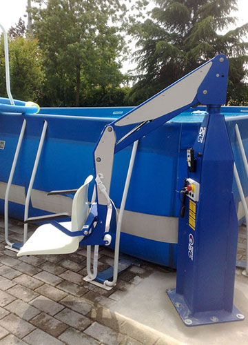 Siège élévateur piscine pour handicapés F100 Siège élévateur piscine pour handicapés F100