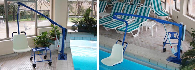 Siége élévateur piscine pour personnes à mobilité réduite F145B Siége élévateur piscine pour personnes à mobilité réduite F145B