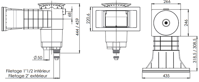 Skimfiltre Weltico A400 version Design schema Skimfiltre Weltico A400 version Design schema