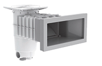 Skimmer Weltico A400 Design pour piscine Béton coloris gris clair Skimmer Weltico A400 Design pour piscine Béton coloris gris clair