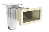 Skimmer Weltico A400 Design pour piscine Béton coloris sable Skimmer Weltico A400 Design pour piscine Béton coloris sable