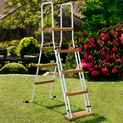 Echelle 2x4 marches piscine hors sol skyathos Echelle 2x4 marches piscine hors sol skyathos