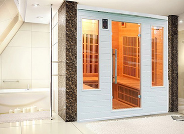 Soleil blanc sauna infrarouge Soleil blanc sauna infrarouge